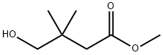 Butanoic acid, 4-hydroxy-3,3-dimethyl-, methyl ester 结构式