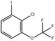 2-氯-1-碘-3-(三氟甲氧基)苯 结构式