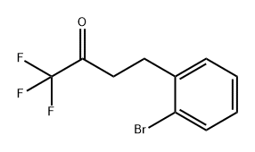 4-(2-溴苯基)-1,1,1-三氟丁-2-酮 结构式