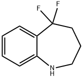 5,5-二氟-2,3,4,5-四氢-1H-苯并[B]氮杂平 结构式