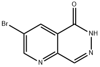 3-溴-6H-吡啶并[2,3-D]哒嗪-5-酮 结构式