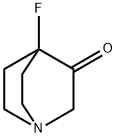 4-氟奎宁环-3-酮 结构式