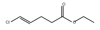4-Pentenoic acid, 5-chloro-, ethyl ester, (4E)- 结构式