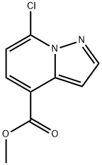 methyl
7-chloropyrazolo[1,5-a]pyridine-4-carboxylate 结构式