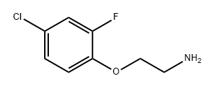 Ethanamine, 2-(4-chloro-2-fluorophenoxy)- 结构式