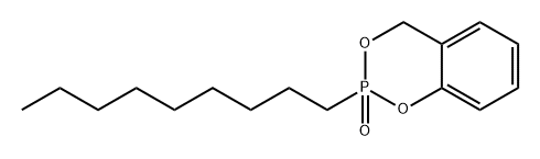 4H-1,3,2-Benzodioxaphosphorin, 2-nonyl-, 2-oxide 结构式