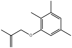 Benzene, 1,2,5-trimethyl-3-[(2-methyl-2-propen-1-yl)oxy]- 结构式