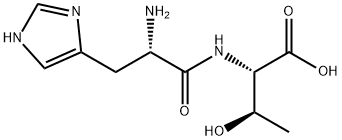 L-Threonine, L-histidyl- 结构式