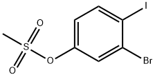 Phenol, 3-bromo-4-iodo-, 1-methanesulfonate 结构式
