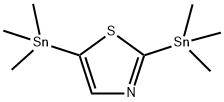 Thiazole, 2,5-bis(trimethylstannyl)- 结构式