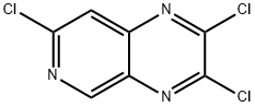 2,3,7-三氯吡啶并[3,4-B]吡嗪 结构式