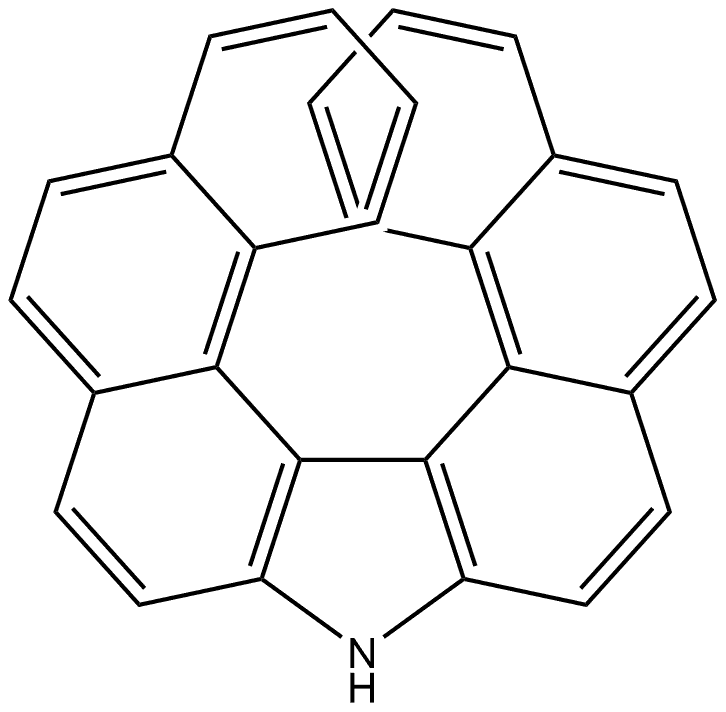 9H-二萘并[2,1-C:1',2'-G]咔唑 结构式