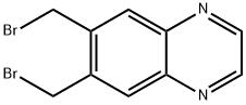 6,7-Bis(bromomethyl)quinoxaline 结构式