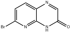 6-溴吡啶并[2,3-B]吡嗪-3(4H)-酮 结构式