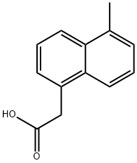 1-Naphthaleneacetic acid, 5-methyl- 结构式