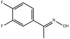 Ethanone, 1-(3,4-difluorophenyl)-, oxime, (1E)- 结构式