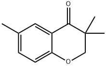 3,3,6-Trimethylchroman-4-one 结构式