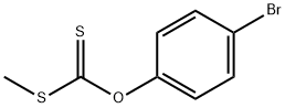 Carbonodithioic acid, O-(4-bromophenyl) S-methyl ester 结构式