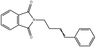 1H-Isoindole-1,3(2H)-dione, 2-(4-phenyl-3-buten-1-yl)- 结构式