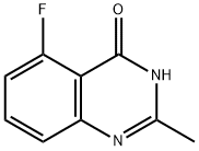 3,4-二氢-5-氟-2-甲基-4-氧代喹唑啉 结构式