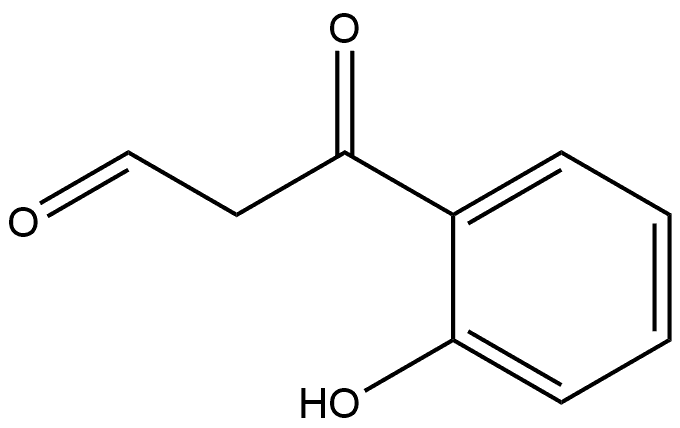 Benzenepropanal, 2-hydroxy-β-oxo- 结构式