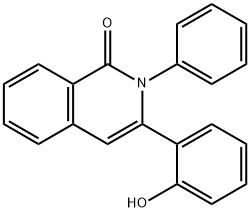 3-(2-Hydroxyphenyl)-2-phenylisoquinolin-1(2H)-one 结构式