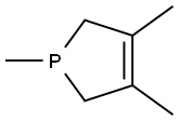 1H-Phosphole, 2,5-dihydro-1,3,4-trimethyl- 结构式