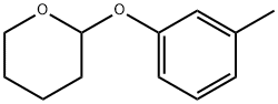 2H-Pyran, tetrahydro-2-(3-methylphenoxy)- 结构式