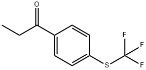 1-(4-(Trifluoromethylthio)phenyl)propan-1-one