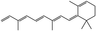 维生素A EP杂质B(脱水维生素A) 结构式