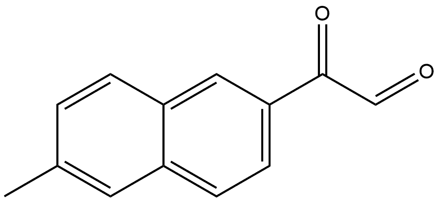 2-Naphthaleneacetaldehyde, 6-methyl-α-oxo- 结构式