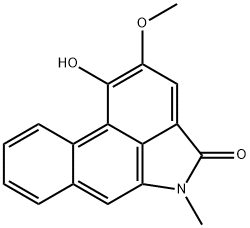 1-Hydroxy-2-methoxy-5-methyldibenz[cd,f]indol-4(5H)-one 结构式