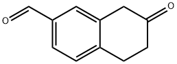 7-oxo-5,6,7,8-Tetrahydronaphthalene-2-carbaldehyde 结构式