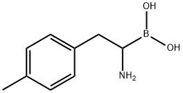 Boronic acid, B-[1-amino-2-(4-methylphenyl)ethyl]- 结构式