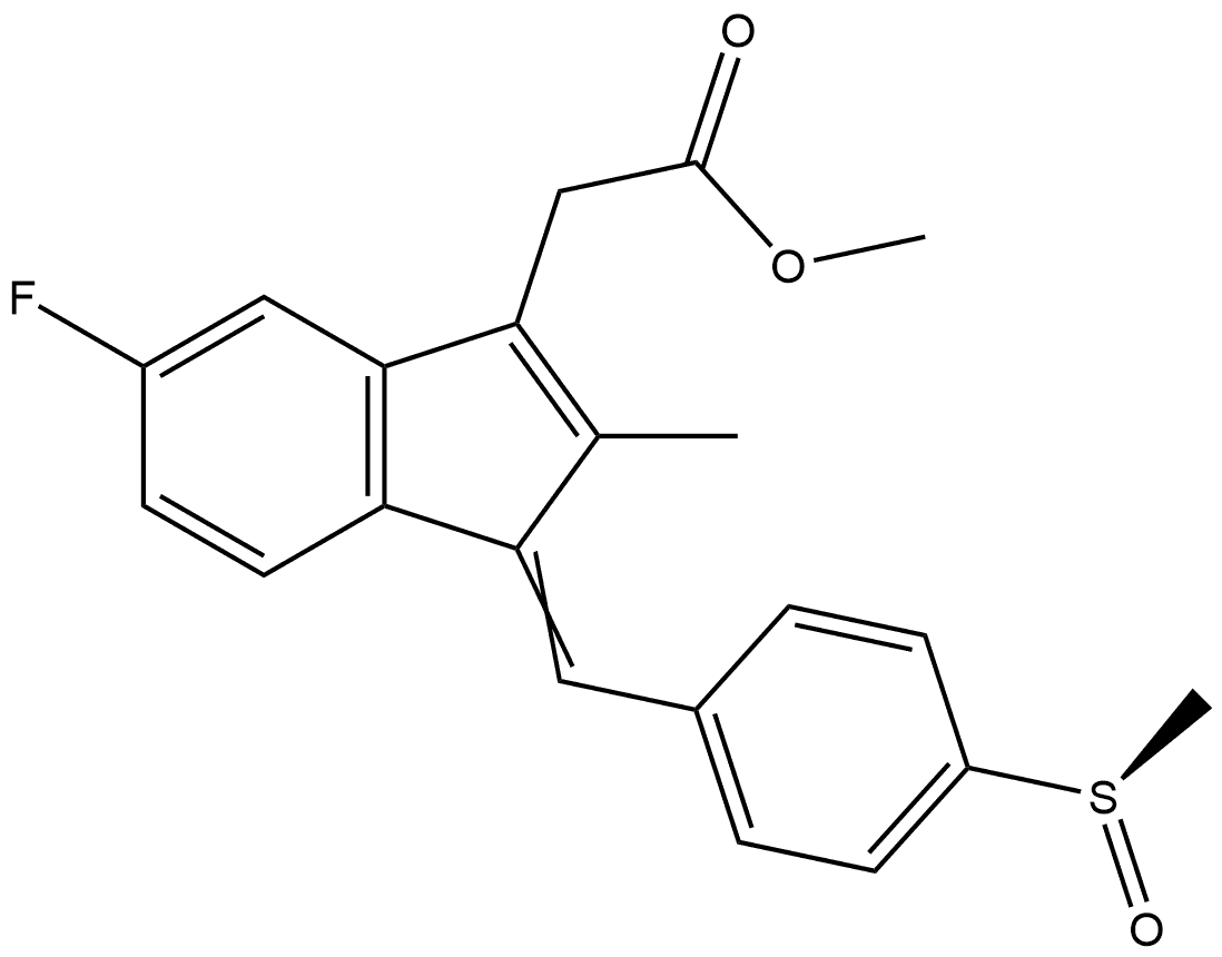 舒林酸杂质15 结构式