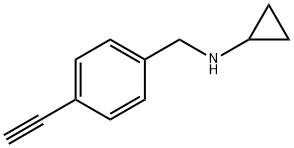 Benzenemethanamine, N-cyclopropyl-4-ethynyl- 结构式