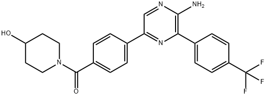 化合物MMV666810 结构式
