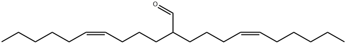(Z)-2-[(Z)-4-癸烯-1-基]-6-十二烯醛 结构式