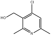 (4-chloro-2,6-dimethylpyridin-3-yl)methanol 结构式