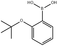 2-(叔丁氧基)苯硼酸 结构式