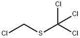 Methane, trichloro[(chloromethyl)thio]- 结构式