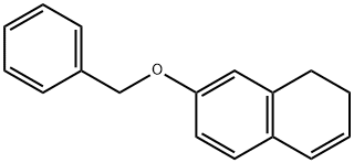 7-(苄氧基)-1,2-二氢萘 结构式