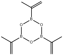 Boroxin, 2,4,6-tris(1-methylethenyl)- 结构式