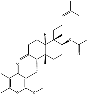 化合物 NALANTHALIDE 结构式