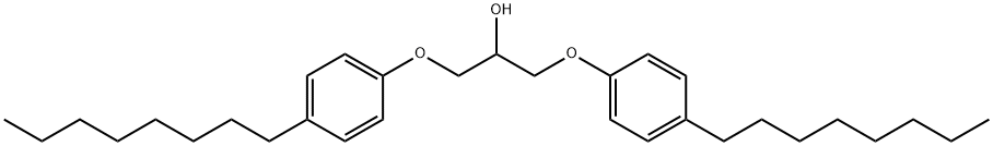 1,3-Bis(4-octylphenoxy)-2-propanol 结构式