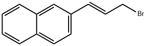 Naphthalene, 2-[(1E)-3-bromo-1-propen-1-yl]- 结构式