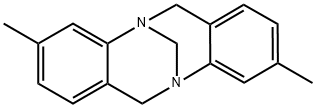 6H,12H-5,11-Methanodibenzo[b,f][1,5]diazocine, 3,9-dimethyl- 结构式