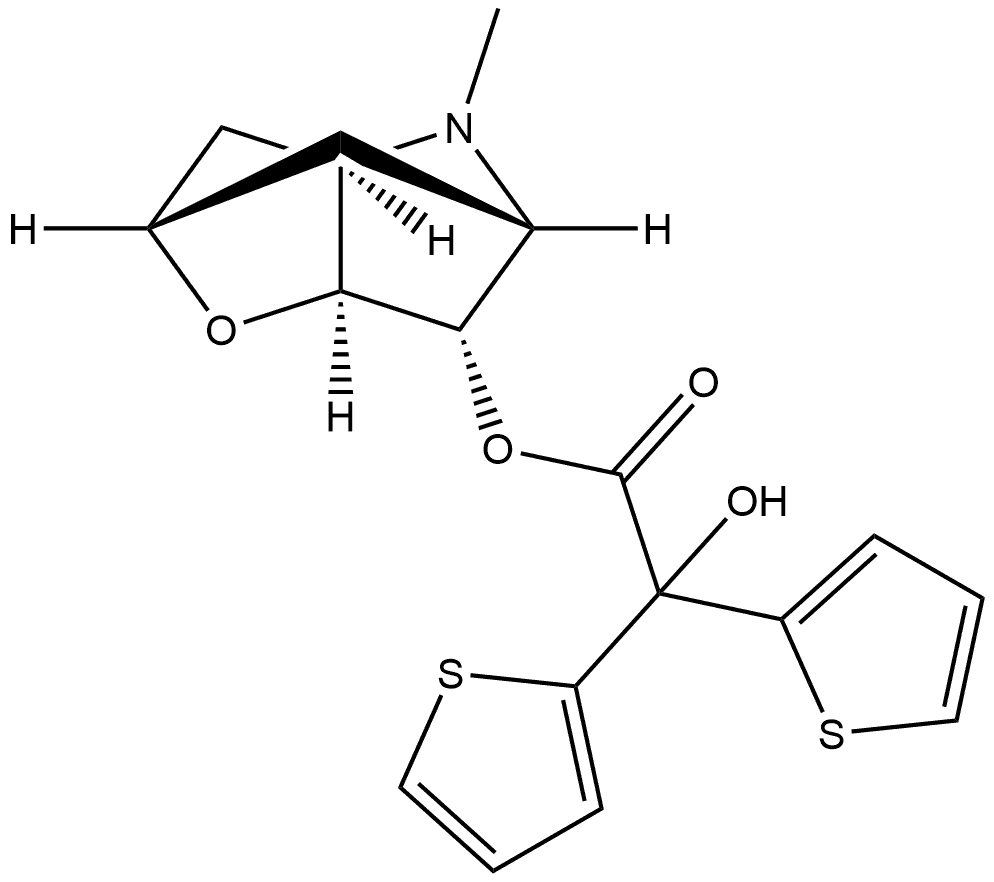 噻托溴铵杂质13 结构式