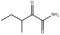 3-甲基-2-氧代戊酰胺 结构式