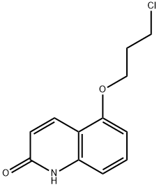 2(1H)-Quinolinone, 5-(3-chloropropoxy)- 结构式